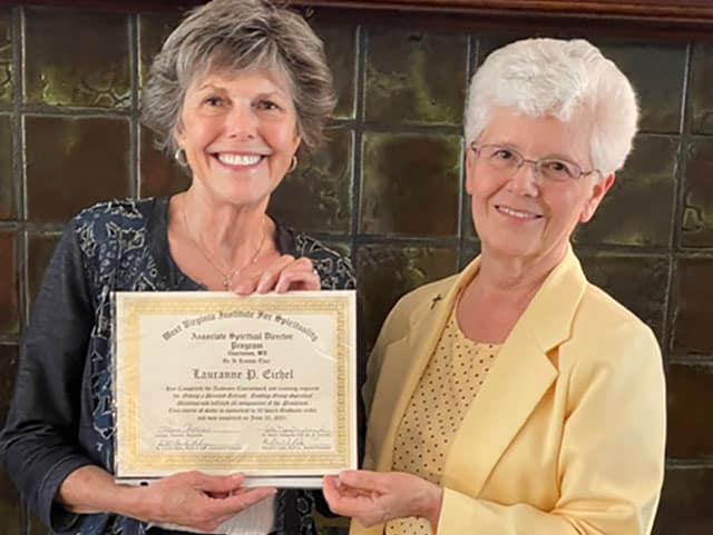 Lori-with-Sr-Carole-graduate-for-website Lori With Sr Carole graduate